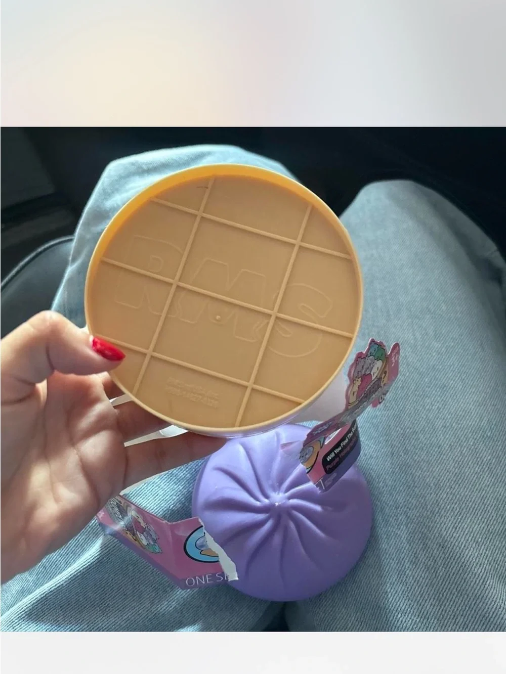 Purple Dumpling Squishy Toy
